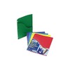 Pendaflex 32900 Pocket Project Folders, 3 Holes, Letter, Five Colors,