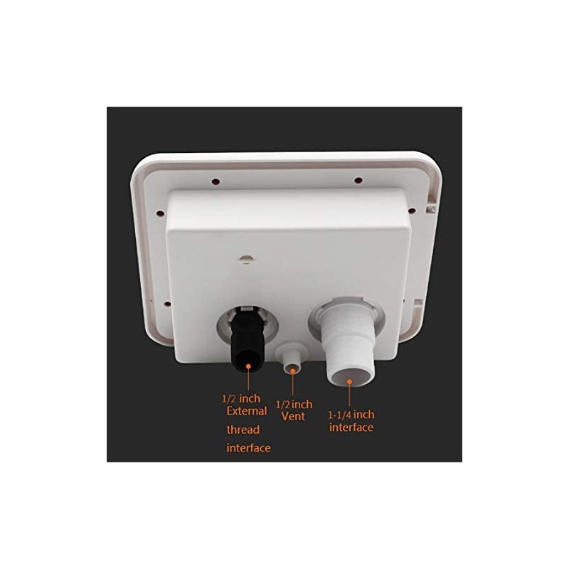 Gravity City Water Inlet Fill Dish Hatch Lock for RV