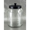 Grant Howard 59106 Storage Jar Black Matte Metal Top, 102