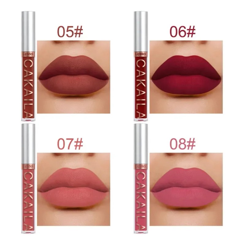 Brillos Labiales Cakaila Mixed Color 10 Pzs Impermeables