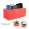 TEHAUX 10grids Cell Phone Storage Organizer Box Slot Desktop for