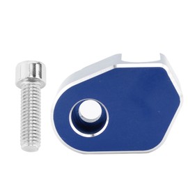 Motorcycle ABS Sensor Guard Protective Cover Protector Aluminum Alloy for Tenere 700 Rally Edition 2019 to 2024 Back Blue