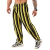 BIG SAM SPORTSWEAR COMPANY Men's Baggy Pants Loose Fit Stripped