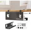 Under Desk Cable Management Tray No Drill, 17" Cable Organizer