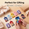8 Pcs Omamori Japanese Good Luck Charms Hanging Ornaments Keychain