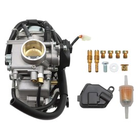 Jecoupoon 16100-HN7-013 Carburetor Carb Compatible with Rancher 400 TRX400FA TRX400FGA 2004 2005 2006 2007 16100-HN7-A21