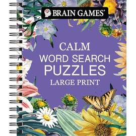 Brain Games - Calm: Word Search - Large Print (Brain Games Large Print)
