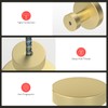 homdiy 30 Pack Brushed Brass Kitchen Cabinet Knobs Gold Cabinet