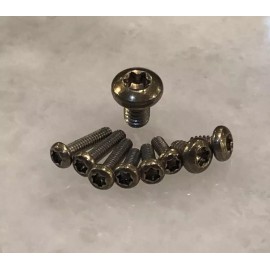 DH Golden Bronze Screws Set For Benchmade Griptilian Scale Pivot & Clip 550 551 553