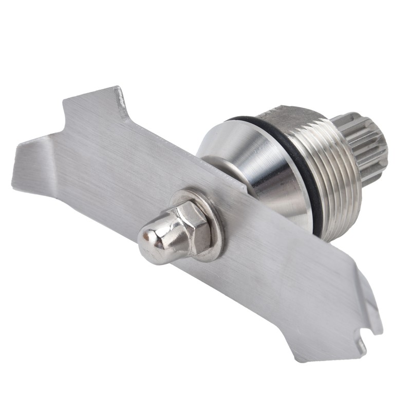 Stainless Steel Blender Blade Assembly Replacement Widen 2 Leaf Blade