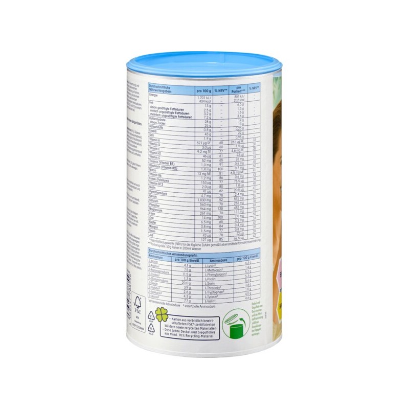 디엠 미볼리스 저칼로리 파우더 500g (바닐라맛) DM Mivolis Low-Calorie Powder