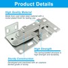 vibedor 1 Pair Tip Out Tray Hinges, Scissor Hinge Kitchen