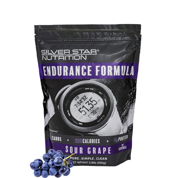 Silver Star Nutrition Endurance Formula (Sour Grape, 2.18 Pounds)