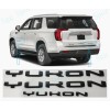 GMC 3PCS GMC 2021-2023 Yukon Yukon XL Doors Rear Gloss