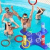 Juguete Inflable Lanzar Anillos Dinámico Albercas Piscina
