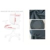 zalati Back Chair Cover and Backrest Non Slip Soft Stretch