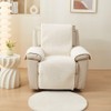 Recliner Chair Cover 1 Seater, Non-Slip Reclining Cover for Recliner