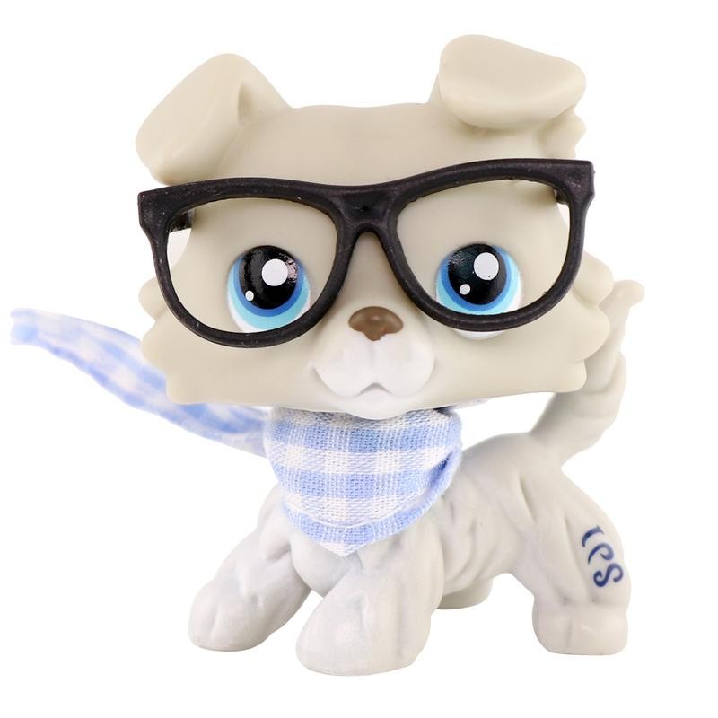 Miniature Cat and Dog Puppy Kitten Fox Figures Pet compitable
