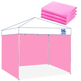 Fanpat 3PCS Canopy Sidewalls for 10x10 Pop Up Canopy Tent Waterproof, 99% UV Protection, 3 Piece Sidewalls, (Sidewall Only, Canopy Tent NOT Included)