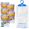 x5 Disposable Wardrobe Dehumidifier Hanging Bags - Specially Designed to