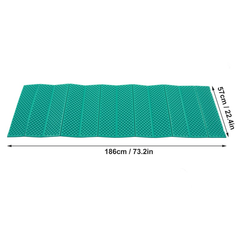 Double Egg Crate Sleeping Pad Foldable Thickened Foam Sleep Mat