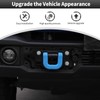 Cherocar 2PCS Front Bumper Tow Hook Cover Tow Trailer Hitch