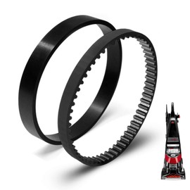 JEDELEOS Replacement Belt Set for Bissell Proheat DeepClean Essential Carpet Cleaner 1887, 8852, 9585 Series, Replace Parts 1601542 and 1601543