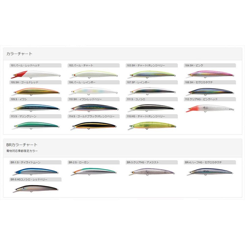 TackleHouse Minnow K-TEN Second Generation K2F Factory Model Hookless 142mm