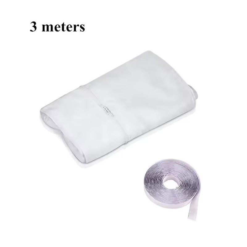 3M Portable Air Conditioner Window Seal Kit with Zipper and