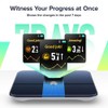 Runstar 체중을 위한 런스타 체중계 B 근육량 를 3 5인치