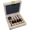 FAMAG 3574 Drill Countersink Set in Wooden Box 3, 4,