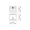Sliding Door Fitting SLID'UP 160, 170, 190 Mounting Brackets, Pack