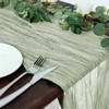 Cheesecloth Gauze Table Runner 90x400CM Large Cheesecloth Table Cloth Soft