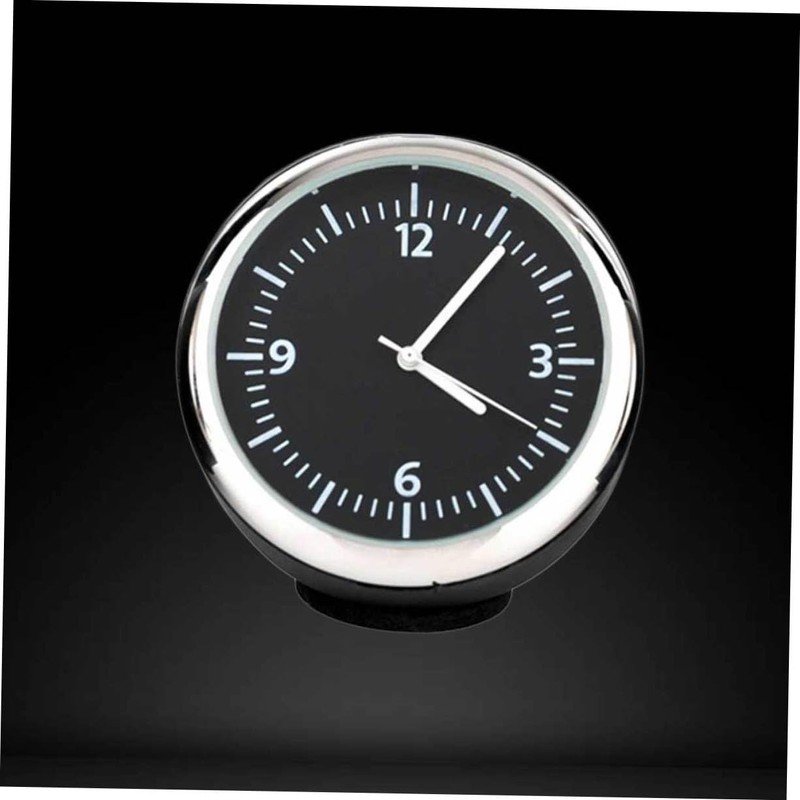 SUPVOX Car Clock Luminous Mechanical Hygrometer Steel Pointer Easy Install