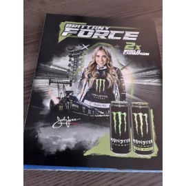 Champion 2024 NHRA US Nationals Brittany Force Monster Top Fuel Hero Card John Force