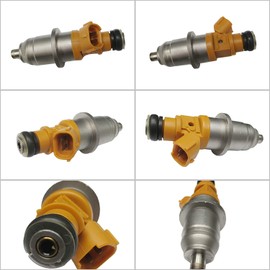 6x Fuel Injectors For 2003 up Yamaha Outboard HPDI 250 300HP 60V-13761-00-00 MD361845 MR560555 MD36184