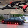 Nilight 10 PCS Red 3.8 Inch 6 LED Side Marker