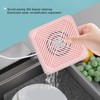 Mini Dishwasher Eco-Friendly Dishwasher Portable ABS Kitchen Safe Valve (Pink)