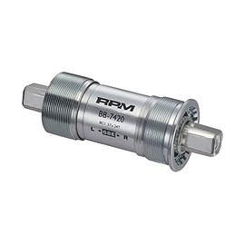 FSA Unisex's Power Pro JIS Bottom Bracket, Silver, 122.5 x 68/73 × 34 mm