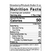All Natural Butters Strawberry/Rhubarb- 8 Oz Jar - Qty 3
