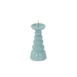 [Butsugawa Buddhist Altar Fire Stand, Candleholder, Bon Supplies, Fire Stand, Blue Background 3.0 (3.0 cm) (Height 3.5 inches (8.9 cm)