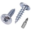 (Pack of 200) Galvanised Steel 5.0 x 30 mm Wood