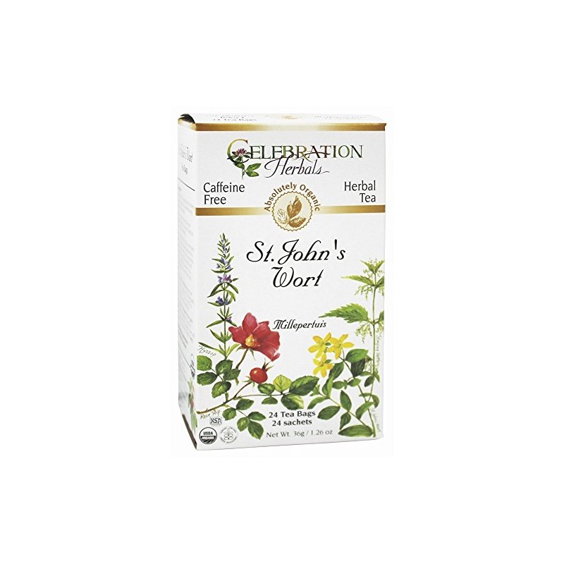 Celebration Herbals St John's Wort Tea Organic - 24 Herbal