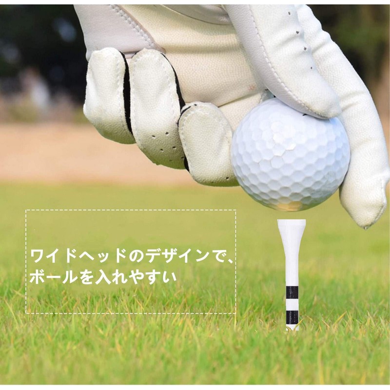 YFFSFDC Golf Tees 3.3 inches (83 mm) Height Adjustable Long