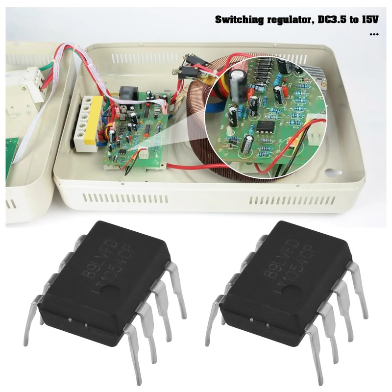 eMagTech 4 Pcs 8 Pin DC 3.5 to 15V Converter