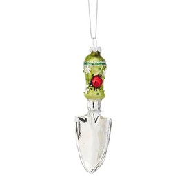 Sass & Belle Garden Trowel Shaped Bauble Green