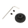 24T Pinion Gear Mod 1 5mm Shaft with Screws Wrench