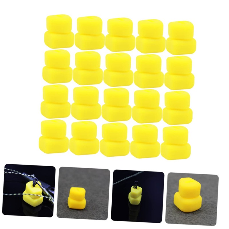 Sosoport Professional Fishing Supplies 100pcs Artificial Corn Grain Baits for