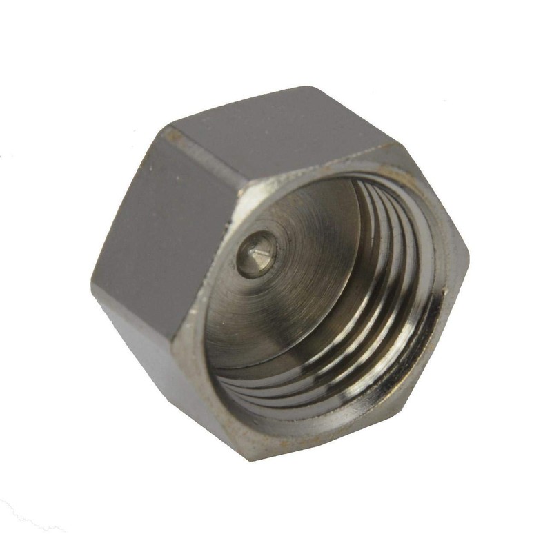 End Cap with Internal Thread Rp 1/4 Inch, 16 Bar