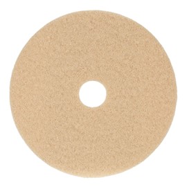 Boardwalk BWK4020ULT 20 in. Diameter Burnishing Floor Pads - Tan (5/Carton)